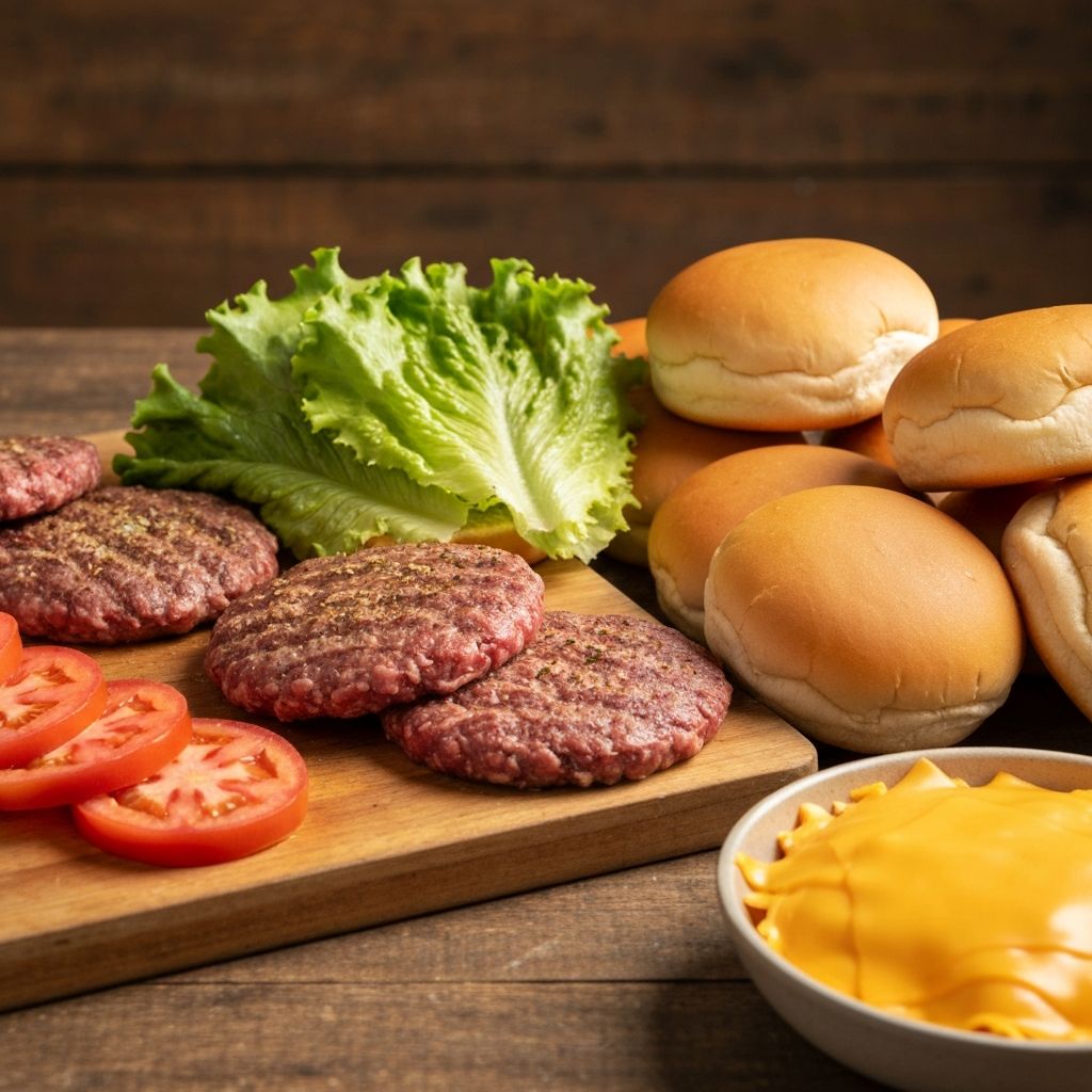 Préparation des ingrédients frais